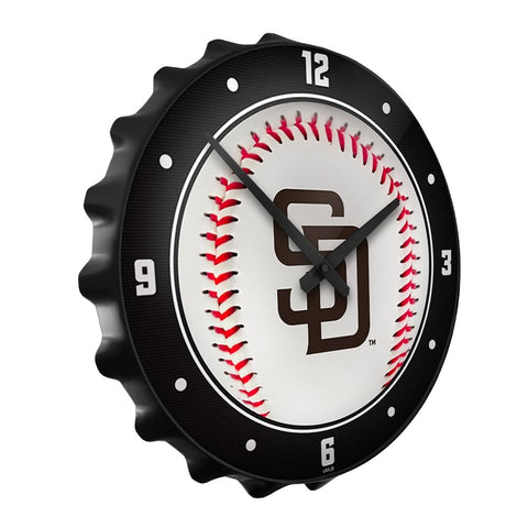 San Diego Padres: Baseball - Bottle Cap Wall Clock - The Fan-Brand