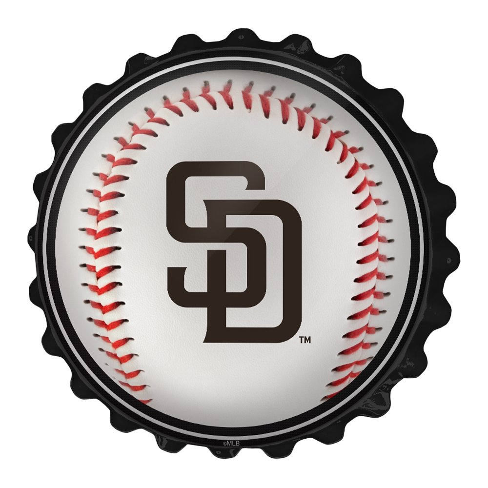 San Diego Padres: Baseball - Bottle Cap Wall Sign - The Fan-Brand