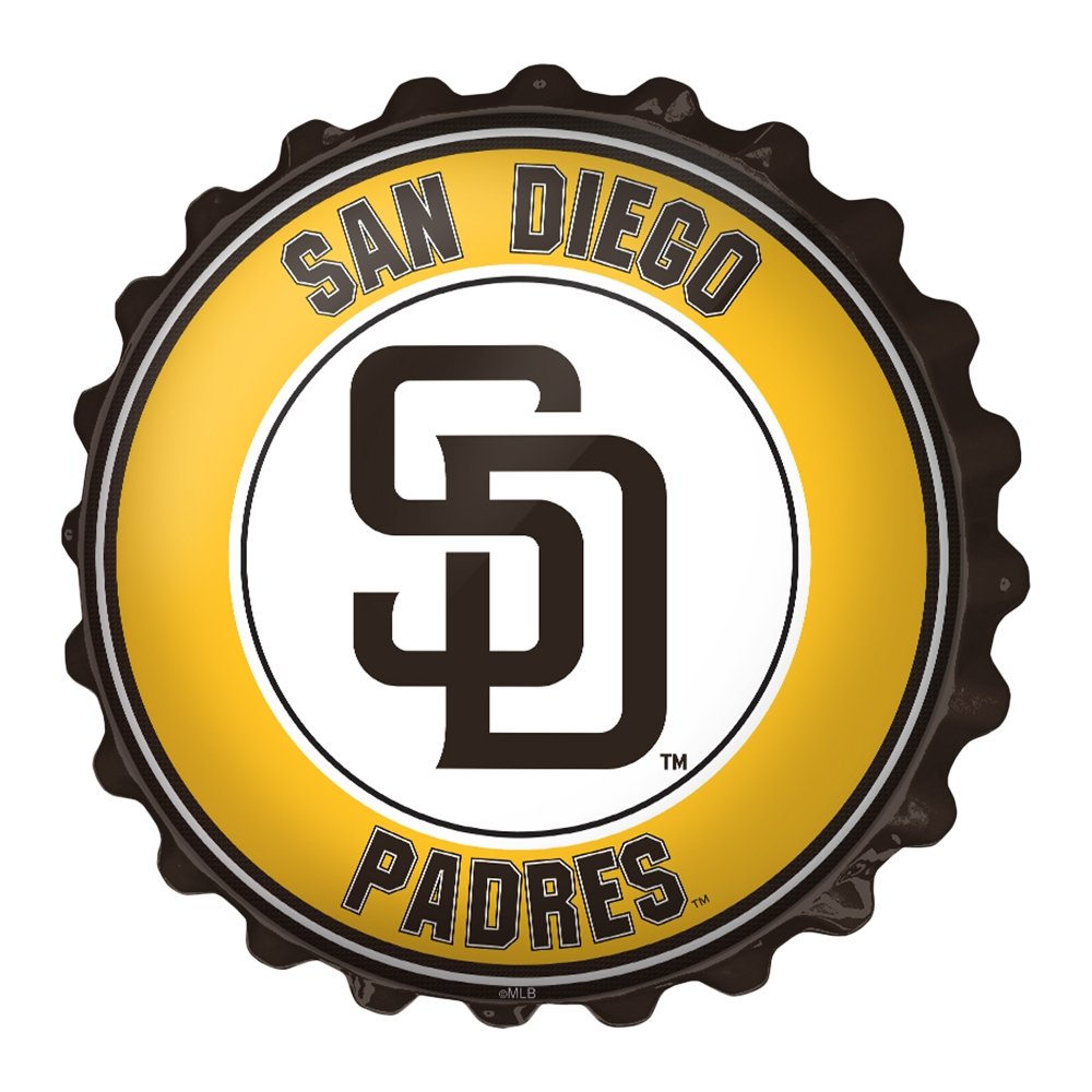San Diego Padres: Bottle Cap Wall Sign - The Fan-Brand