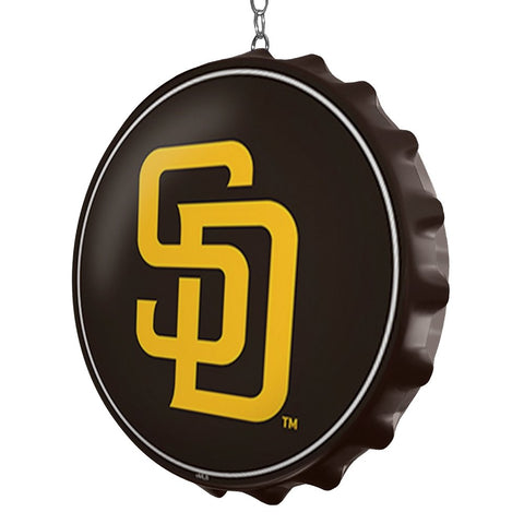 San Diego Padres: Double-Sided Bottle Cap Dangler - The Fan-Brand