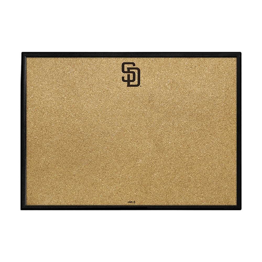 San Diego Padres: Framed Corkboard - The Fan-Brand