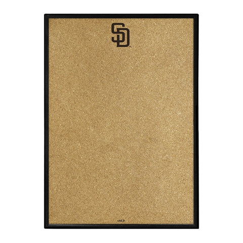 San Diego Padres: Framed Corkboard - The Fan-Brand