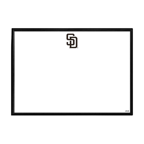 San Diego Padres: Framed Dry Erase Wall Sign - The Fan-Brand