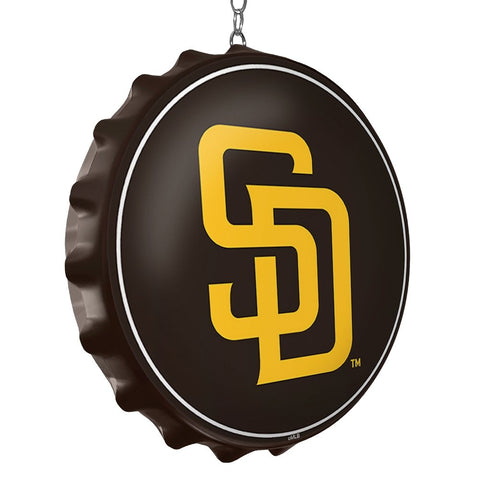 San Diego Padres: Logo - Bottle Cap Dangler - The Fan-Brand