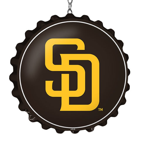 San Diego Padres: Logo - Bottle Cap Dangler - The Fan-Brand