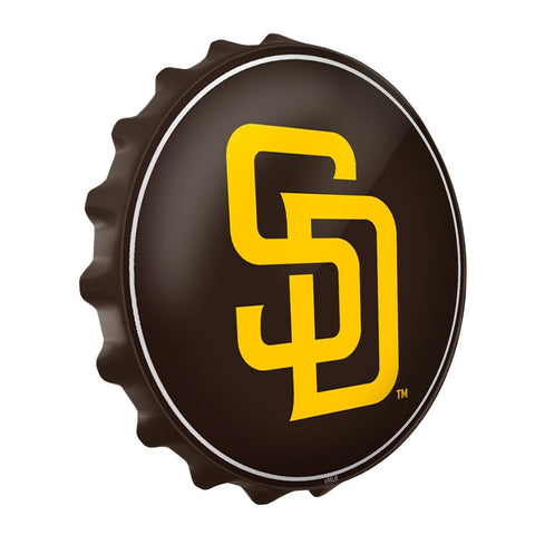 San Diego Padres: Logo - Bottle Cap Wall Sign - The Fan-Brand