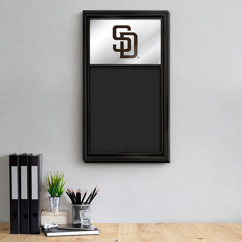 San Diego Padres: Logo - Mirrored Chalk Note Board - The Fan-Brand