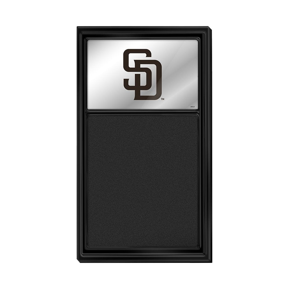 San Diego Padres: Logo - Mirrored Chalk Note Board - The Fan-Brand