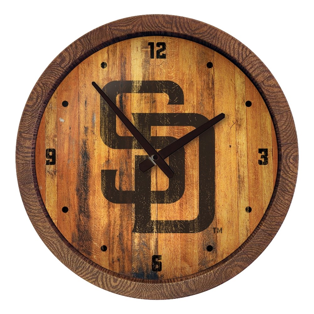 San Diego Padres: Logo - Weathered 