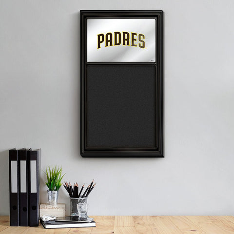 San Diego Padres: Mirrored Chalk Note Board - The Fan-Brand