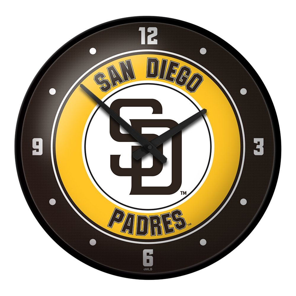 San Diego Padres: Modern Disc Wall Clock - The Fan-Brand
