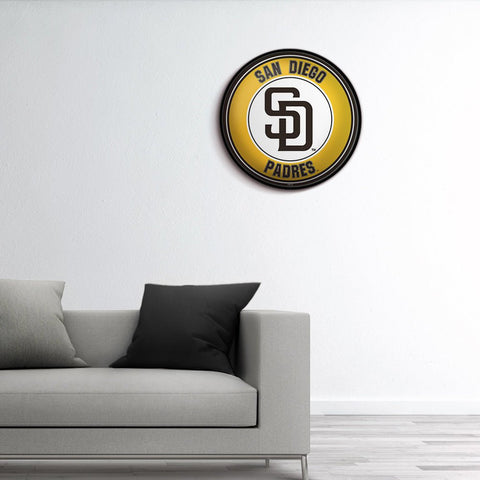 San Diego Padres: Modern Disc Wall Sign - The Fan-Brand