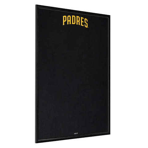 San Diego Padres: Wordmark - Framed Chalkboard - The Fan-Brand