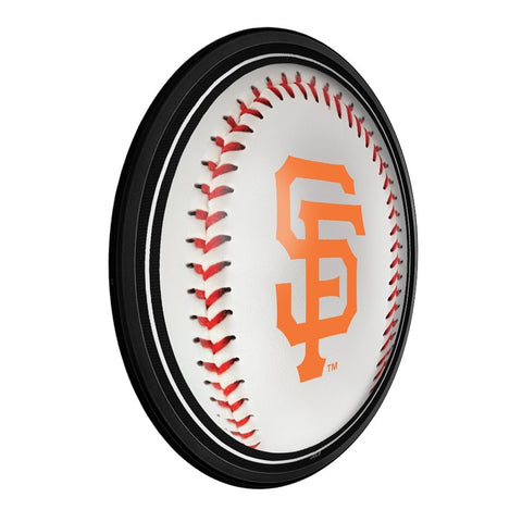 San Francisco Giants: Baseball - Round Slimline Lighted Wall Sign - The Fan-Brand