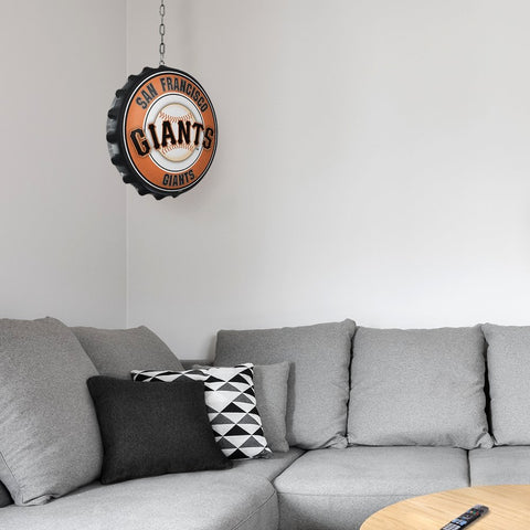 San Francisco Giants: Double-Sided Bottle Cap Dangler - The Fan-Brand