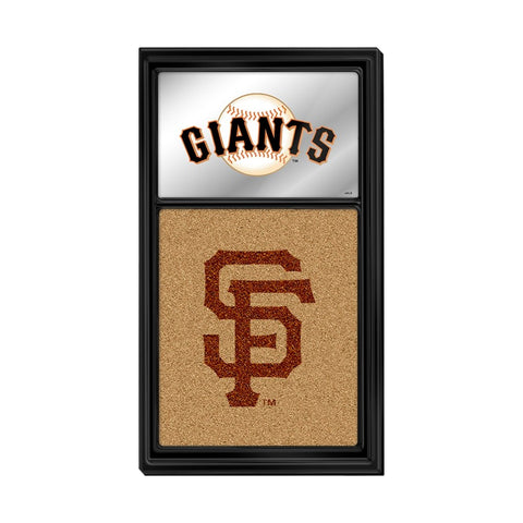San Francisco Giants: Dual Logo - Mirrored Dry Erase Note Board - The Fan-Brand