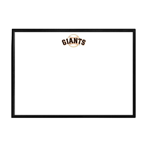 San Francisco Giants: Framed Dry Erase Wall Sign - The Fan-Brand