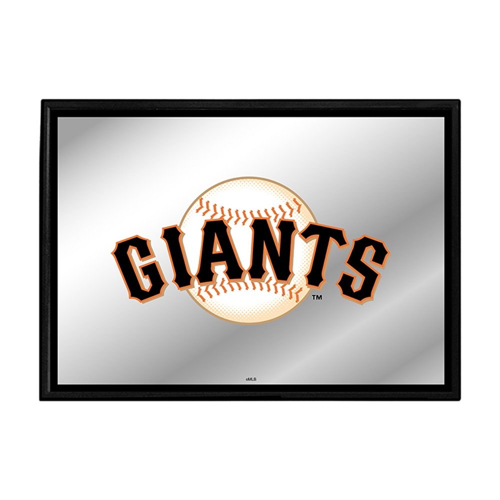 San Francisco Giants: Framed Mirrored Wall Sign - The Fan-Brand