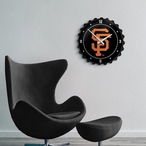 San Francisco Giants: Logo - Bottle Cap Wall Clock - The Fan-Brand