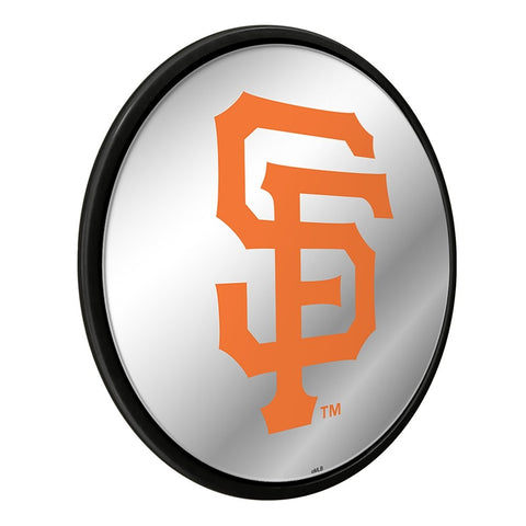 San Francisco Giants: Logo - Modern Disc Mirrored Wall Sign - The Fan-Brand