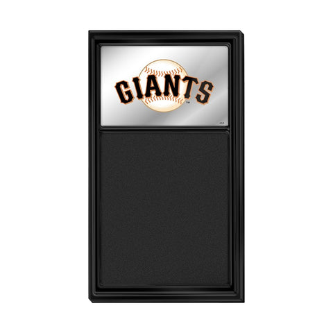 San Francisco Giants: Mirrored Chalk Note Board - The Fan-Brand