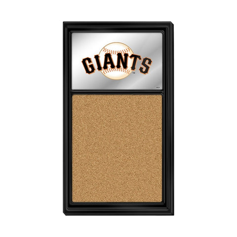 San Francisco Giants: Mirrored Dry Erase Note Board - The Fan-Brand