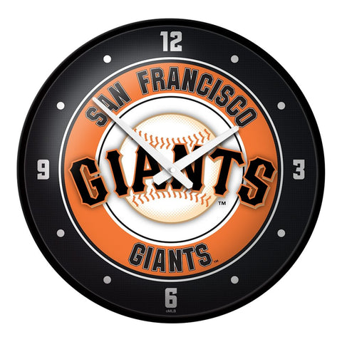 San Francisco Giants: Modern Disc Wall Clock - The Fan-Brand