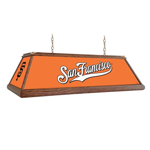 San Francisco Giants: Premium Wood Pool Table Light - The Fan-Brand