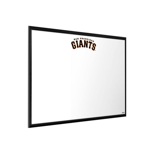 San Francisco Giants: Wordmark - Framed Dry Erase Wall Sign - The Fan-Brand
