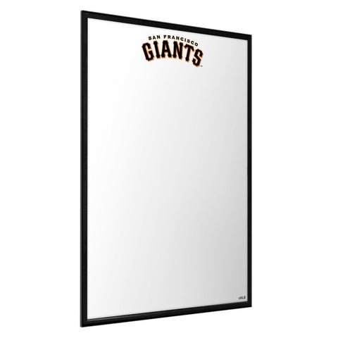 San Francisco Giants: Wordmark - Framed Dry Erase Wall Sign - The Fan-Brand