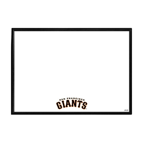 San Francisco Giants: Wordmark - Framed Dry Erase Wall Sign - The Fan-Brand