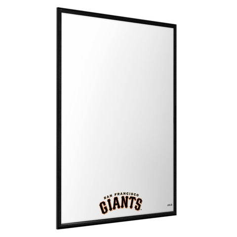 San Francisco Giants: Wordmark - Framed Dry Erase Wall Sign - The Fan-Brand