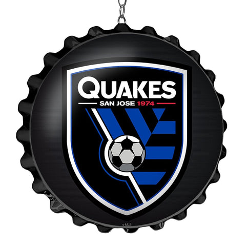 San Jose Earthquakes: Bottle Cap Dangler - The Fan-Brand