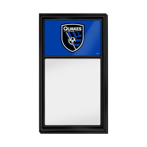 San Jose Earthquakes: Dry Erase Note Board - The Fan-Brand