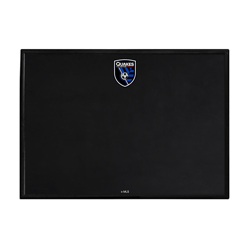 San Jose Earthquakes: Framed Chalkboard Wall Sign - The Fan-Brand