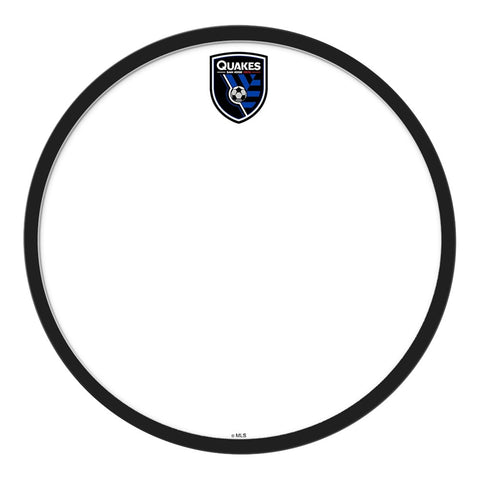 San Jose Earthquakes: Modern Disc Dry Erase Wall Sign - The Fan-Brand