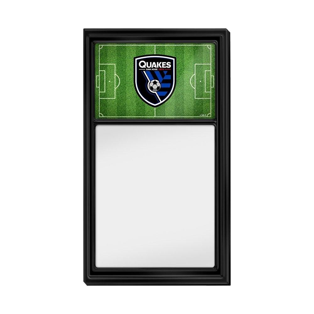 San Jose Earthquakes: Pitch - Dry Erase Note Board - The Fan-Brand