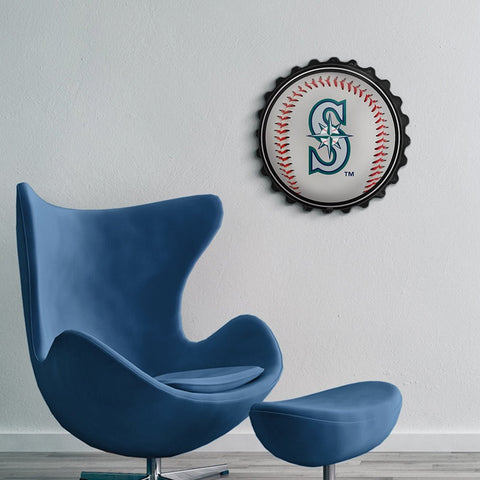 Seattle Mariners: Baseball - Bottle Cap Wall Sign - The Fan-Brand