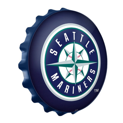 Seattle Mariners: Bottle Cap Wall Sign - The Fan-Brand