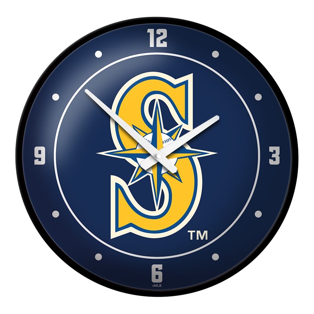 Seattle Mariners: Logo - Modern Disc Wall Clock - The Fan-Brand