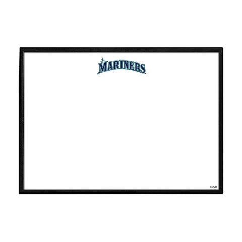 Seattle Mariners: Wordmark - Framed Dry Erase Wall Sign - The Fan-Brand