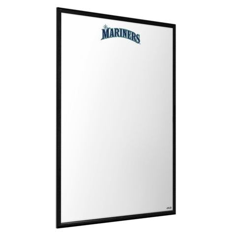 Seattle Mariners: Wordmark - Framed Dry Erase Wall Sign - The Fan-Brand