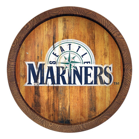 Seattle Mariners: Wordmark - Weathered 