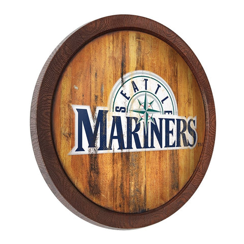 Seattle Mariners: Wordmark - Weathered 