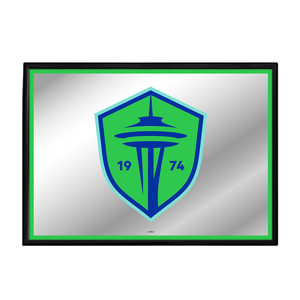 Seattle Sounders: Framed Mirrored Wall Sign - The Fan-Brand