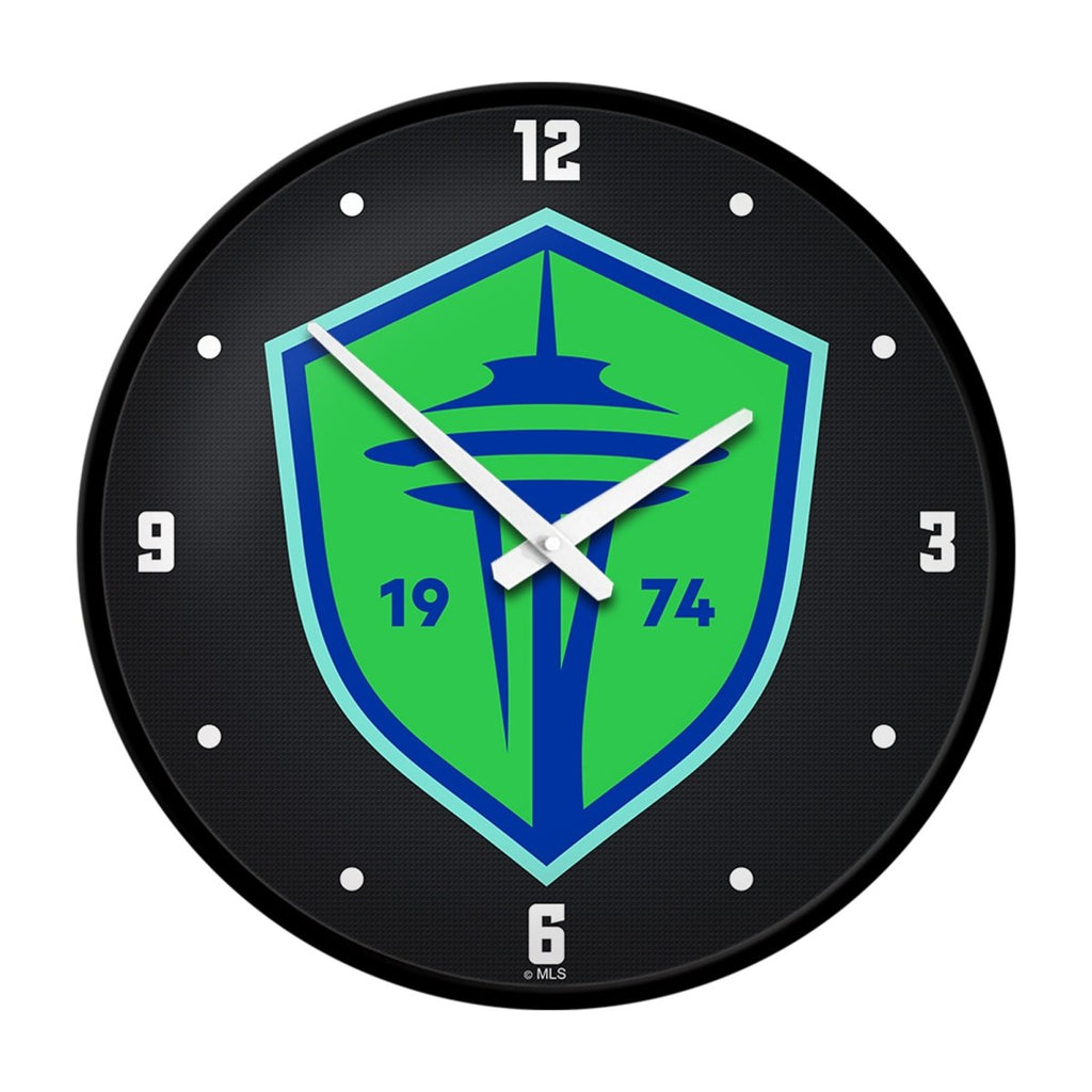 Seattle Sounders: Modern Disc Wall Clock - The Fan-Brand