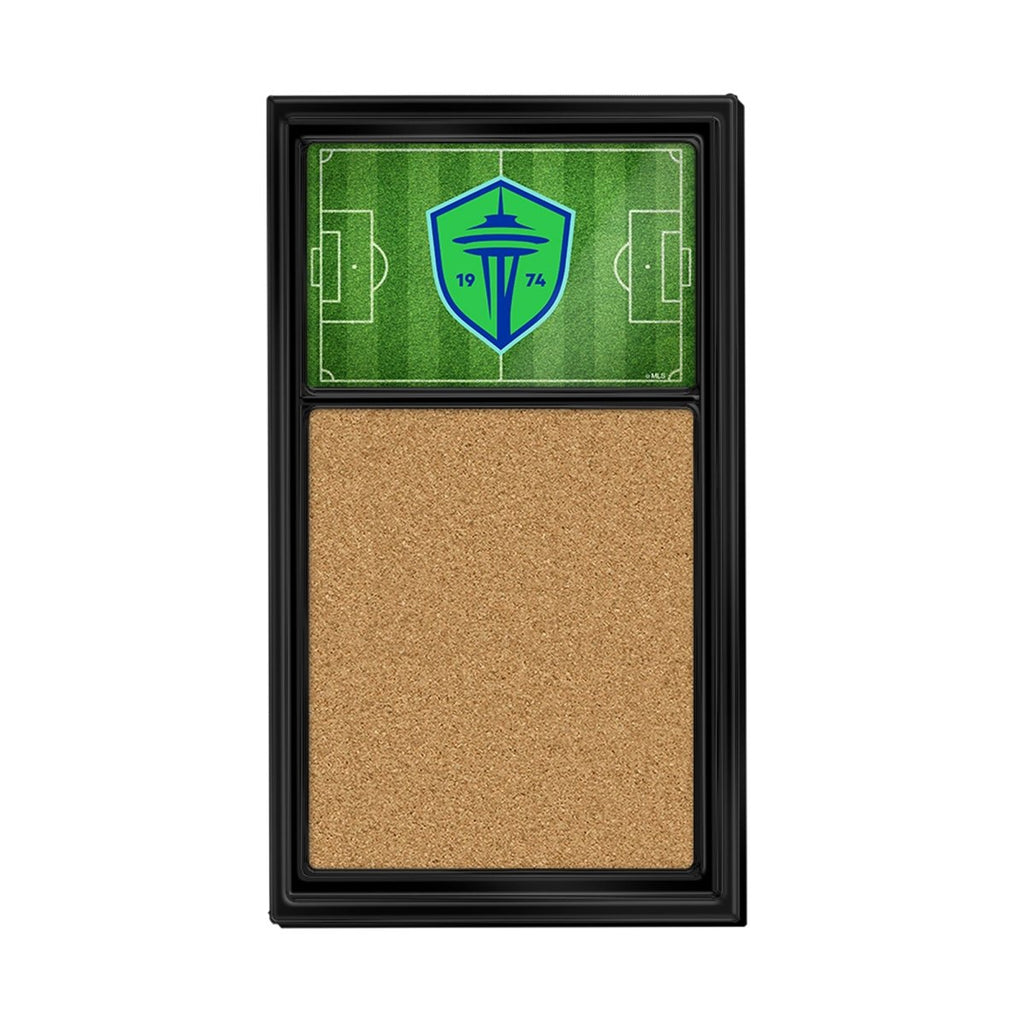 Seattle Sounders: Pitch - Cork Note Board - The Fan-Brand