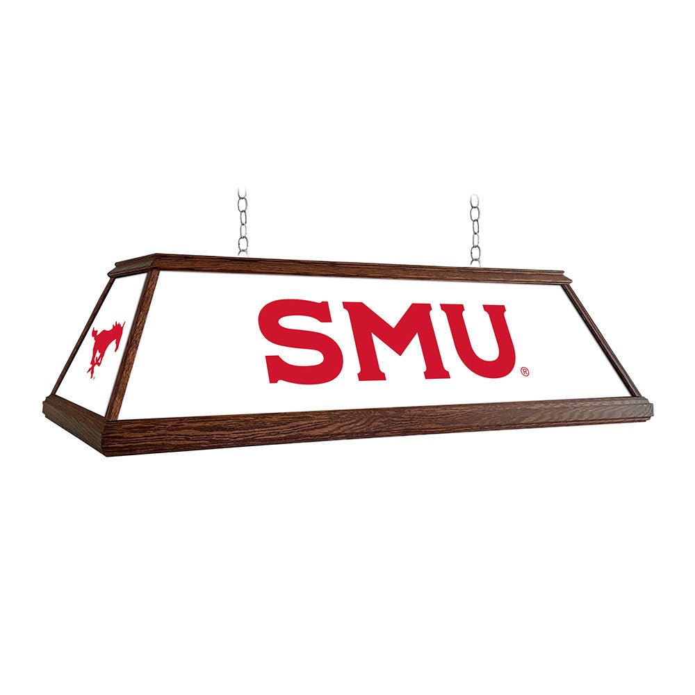SMU Mustangs: Premium Wood Pool Table Light - The Fan-Brand