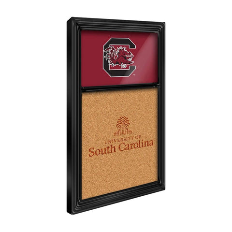 South Carolina Gamecocks: Dual Logos - Cork Note Board - The Fan-Brand