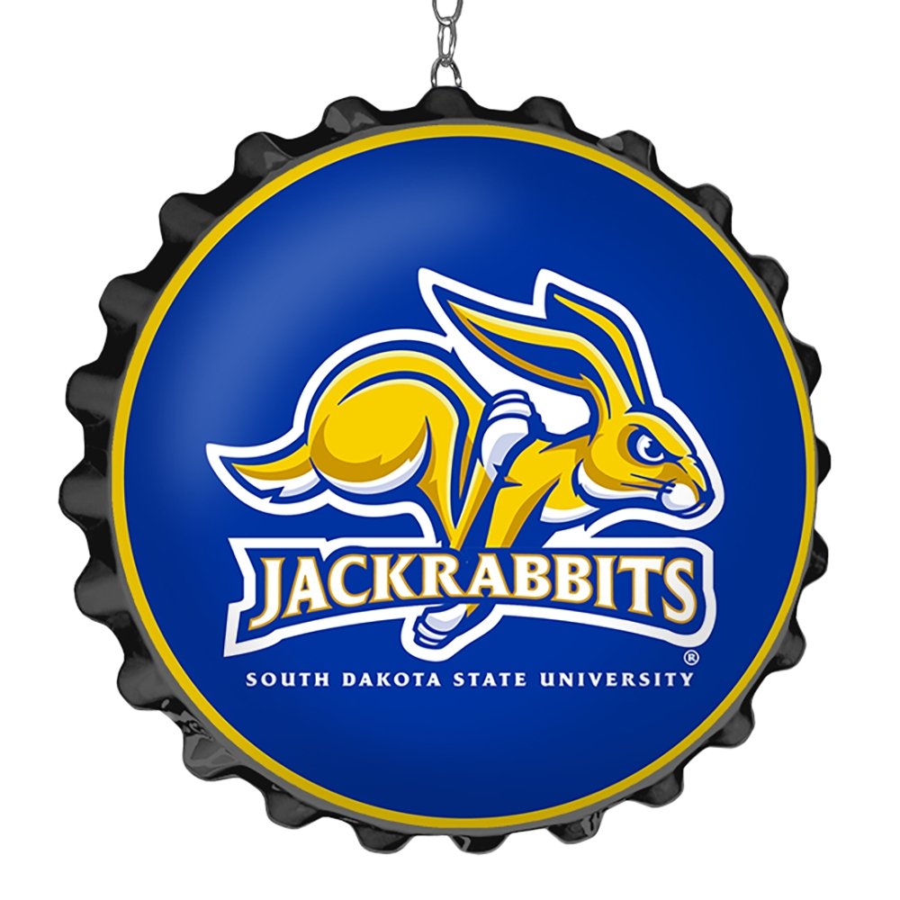 South Dakota State Jackrabbits: Bottle Cap Dangler - The Fan-Brand